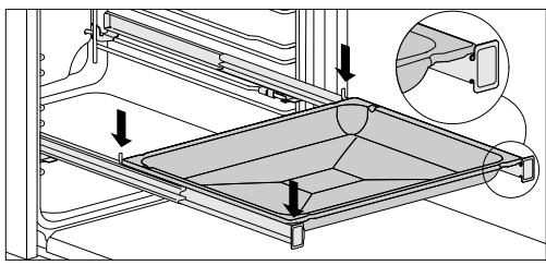 MIELE DG7150 - Rails coulissants flexiclips HFC 70-c - 2