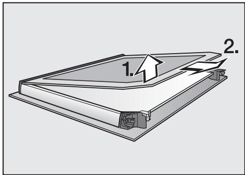 MIELE DG7150 - Désassembler la porte - 2