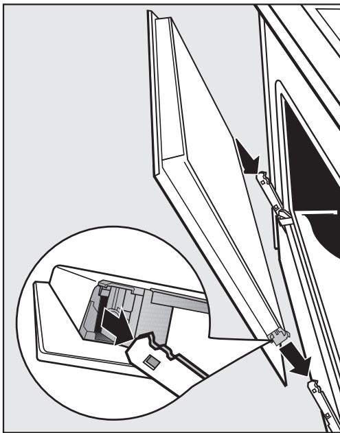 MIELE DG7150 - Monter la porte - 1