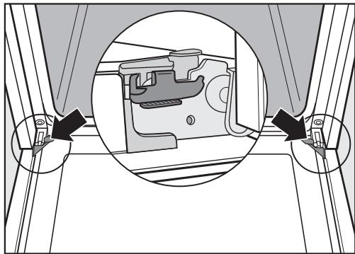 MIELE DG7150 - Démonter la porte - 1