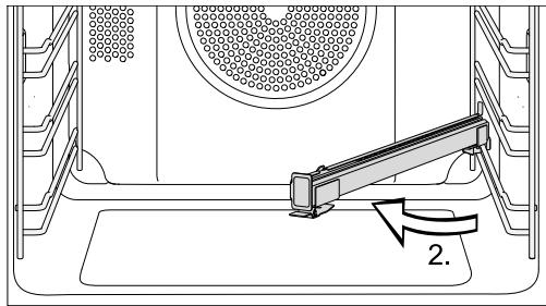 MIELE DG7150 - Monter les rails coulissants flexiclips - 2
