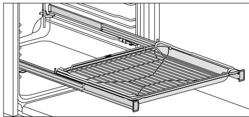 MIELE DG7150 - Rails coulissants flexiclips HFC 70-c - 5