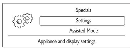 KITCHENAID KOCV3625 - Modification des réglages - 4
