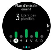SUUNTO 3 Pebble White - Assistance d'entraînement évolutive - 3
