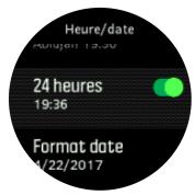 SUUNTO 3 Pebble White - Réglage des paramètres - 4
