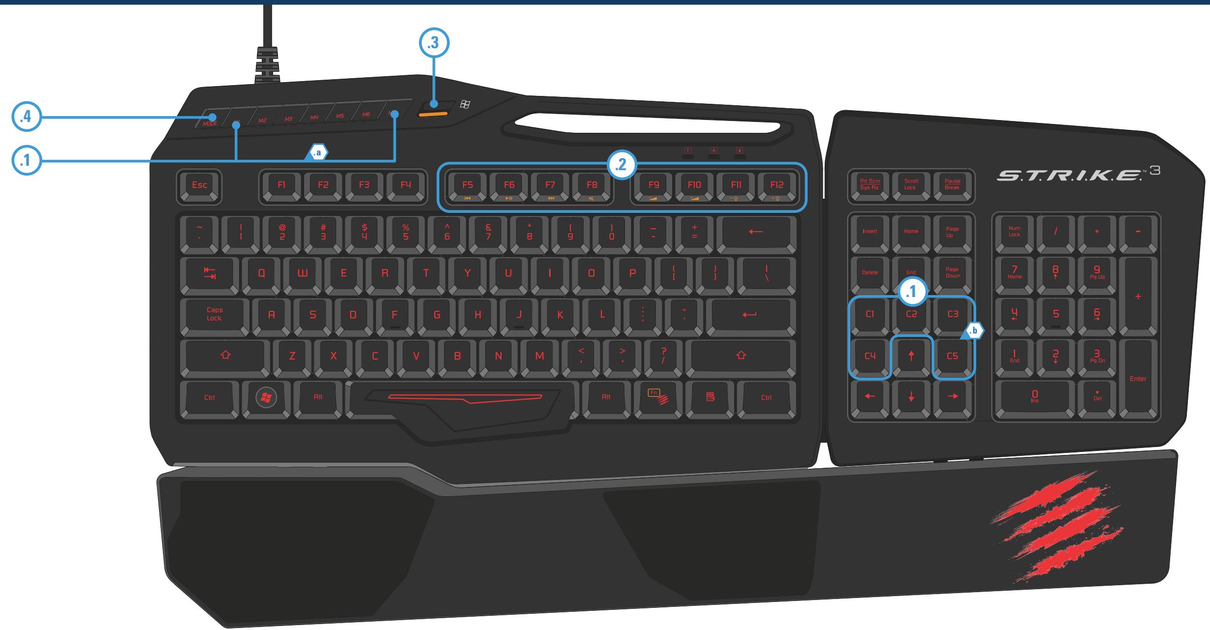 MAD CATZ S.T.R.I.K.E. 3 - 3