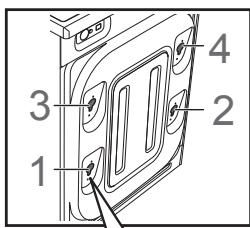 PANASONIC NA-16VX1WFRBLANC - Fixation des boulons d'ancrage - 3
