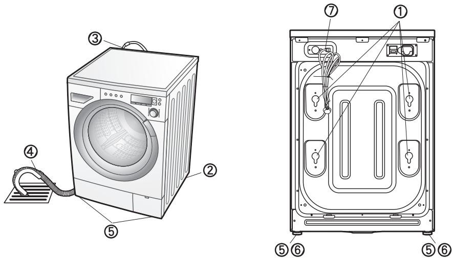 PANASONIC NA-16VX1WFRBLANC - liste de vérification d'installation - 1