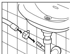 PANASONIC NA-16VX1WFRBLANC - Évacuation à un évier ou un lavabo : - 3