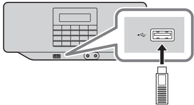 PANASONIC RX-D7OBTEG-K - Raccordement d'un dispositif USB - 1