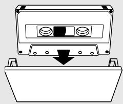 PHILIPS FW-M355 - Introduction d'une cassette - 1