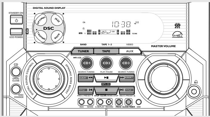 PHILIPS FW-M355 - Remarques: - 1