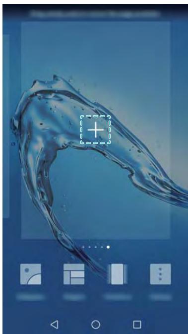 HONOR 6A SILVER - Ajouter des écrans d'accueil - 1