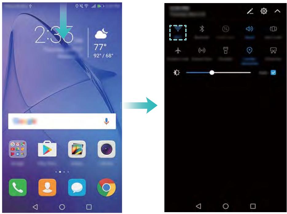 HONOR 6A SILVER - Se connecter à un réseau wi-fi - 1