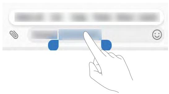 HONOR 6A SILVER - Modifier un texte - 1