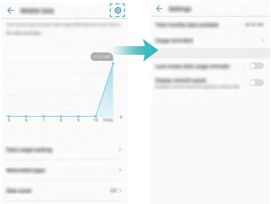 HONOR 6A SILVER - Gérer la consommation de données - 1