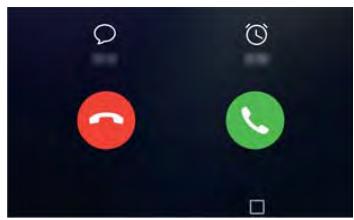 HONOR 6A SILVER - Répondre à un appel ou le rejeter - 2