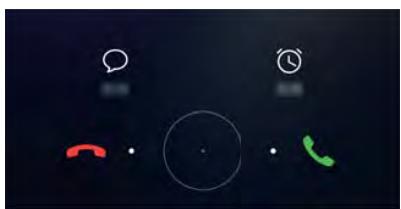 HONOR 6A SILVER - Répondre à un appel ou le rejeter - 1