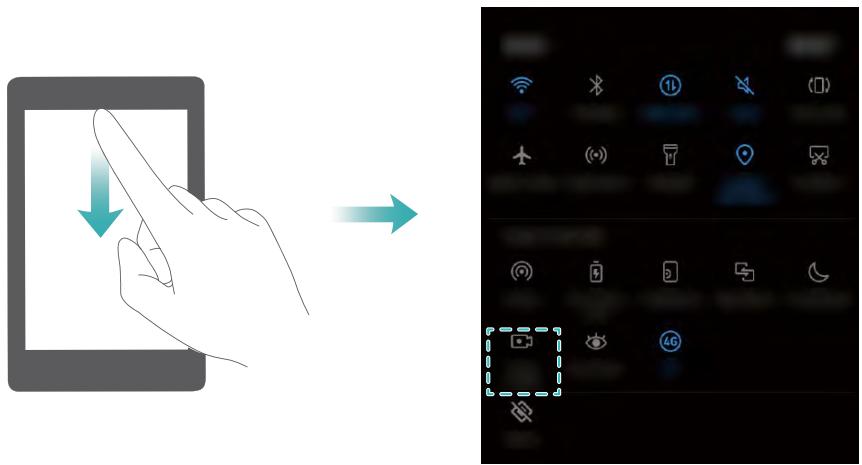 HONOR 6A SILVER - Enregistrer l'écran - 1