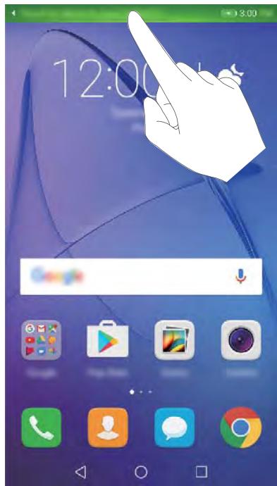 HONOR 6A SILVER - Options dispensables pendant un appel - 2