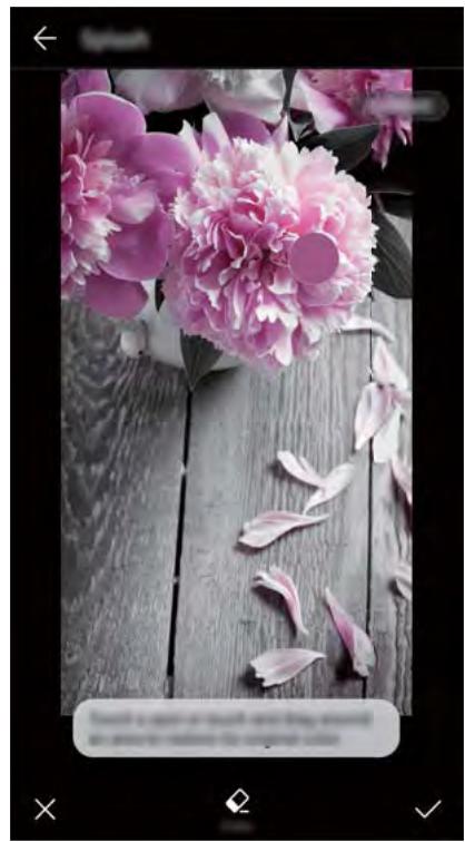 HONOR 6A SILVER - Modifier une photo - 4