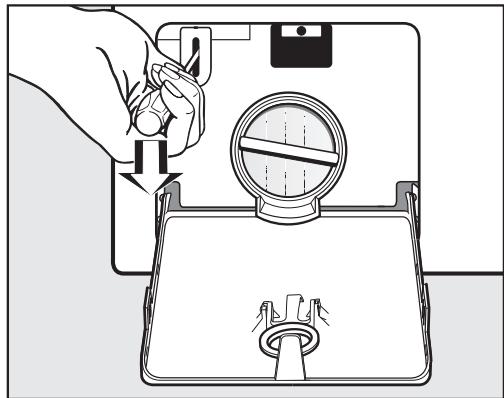 MIELE LAVE-LINGE WCB 100 - Ouvrir la porte - 1