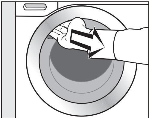 MIELE LAVE-LINGE WCB 100 - Ouvrir la porte et.xxerir le linge - 1