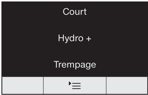 MIELE LAVE-LINGE WCB 100 - Selectionner des options - 1