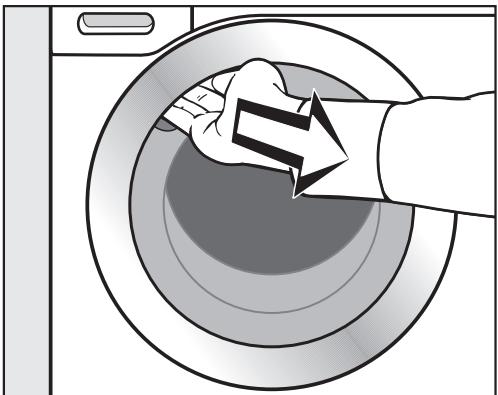 MIELE LAVE-LINGE WCB 100 - Enlever la crosse du tambour - 1