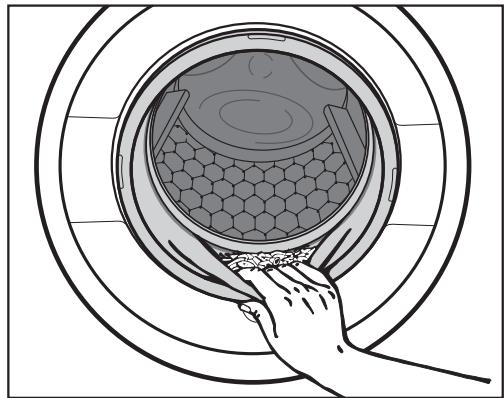 MIELE LAVE-LINGE WCB 100 - Ouvrir la porte et.xxerir le linge - 2