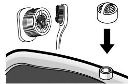 DAEWOO DWD-ED1292BLANC - Nettoyage du filtré d'arrivée d'eau - 3