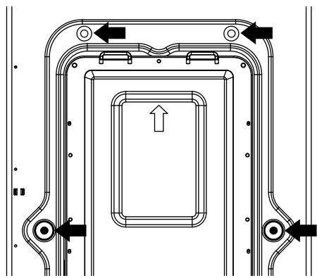 DAEWOO DWD-ED1292BLANC - Retrait des boulons de transport - 1