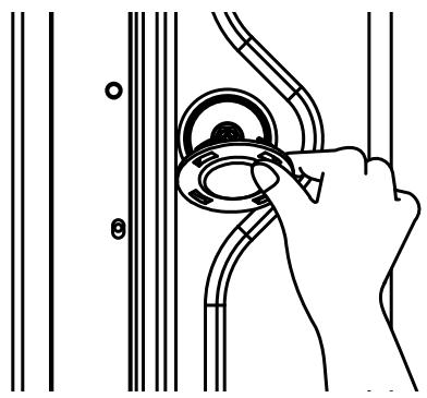 DAEWOO DWD-ED1292BLANC - Retrait des boulons de transport - 3
