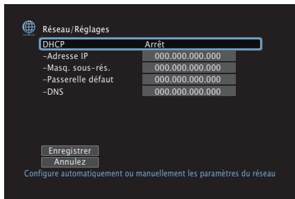 MAROUE AVR-X2400H - Réglages - 1