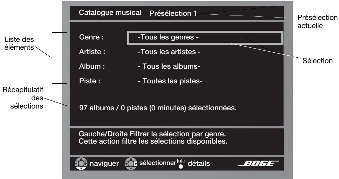 BOSER 3.2.1 GSX - Recherche de musique stockée - 1