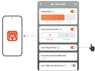 JBL LIVE770NC - AUTO PLAY/PAUSE - 2