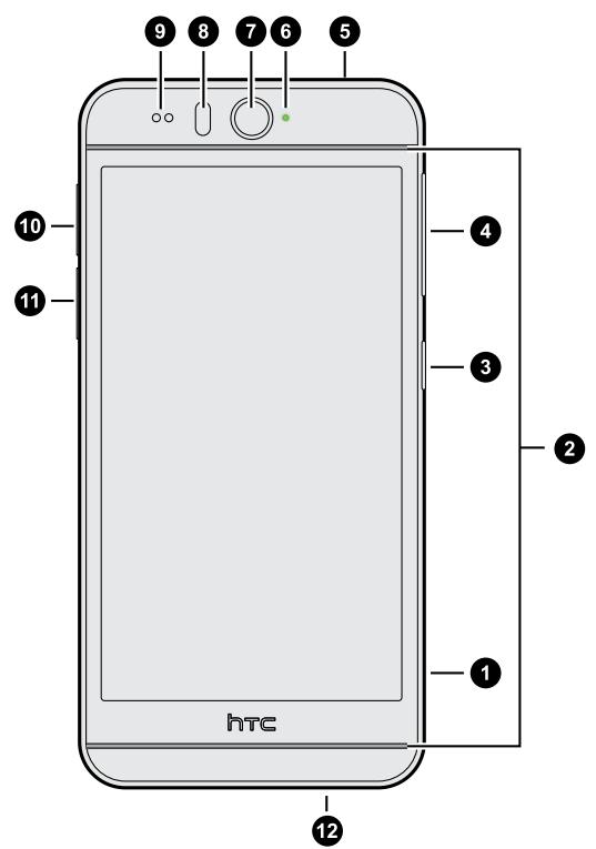 HTC DESIRE EYE ROUGE - HTC Desire EYE - 1
