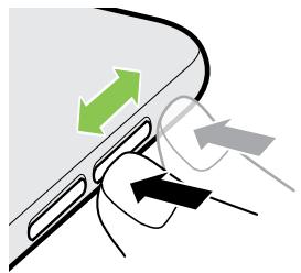 HTC DESIRE EYE ROUGE - Insertion d'une carte nano SIM - 4
