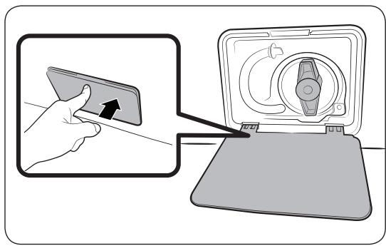 SAMSUNG WD90T984DSH - Vidange d'urgence - 1