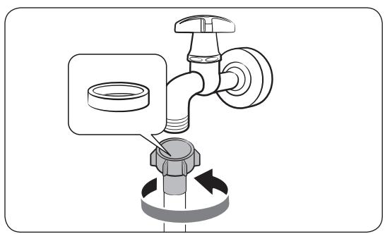 SAMSUNG WD90T984DSH - Raccordement à un robinet d'eau filtré - 1