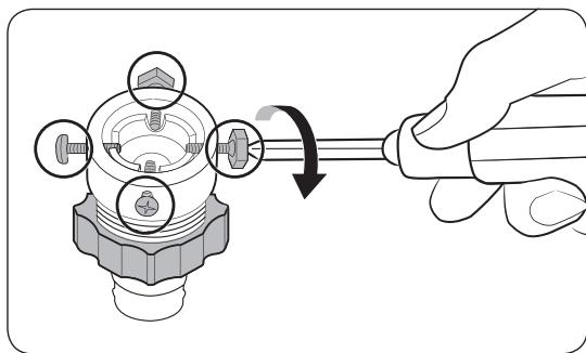 SAMSUNG WD90T984DSH - Raccordement à un robinet d'eau non filtré - 2