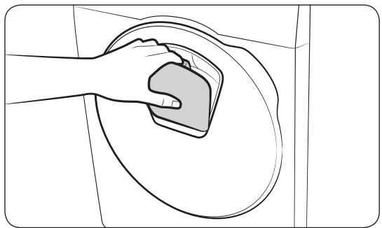 SAMSUNG WD90T984DSH - Hublot addwash (modèles applicables uniquement) - 2