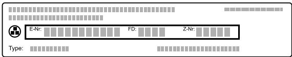 DARTY 36DaRryNEFFFOUR - Numéro de produit (E-Nr) et numéro de fabrication (FD) - 1