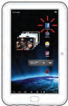 IT WORKS TM702 - Placer un widget ou une application sur l'écran d'accueil - 3