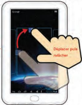 IT WORKS TM702 - Placer un widget ou une application sur l'écran d'accueil - 2