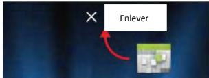 IT WORKS TM702 - Enlever un widget ou une application - 1