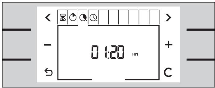 GAGGENAU BS 221-110 - Réglage de la durée automatique de cuisson - 1