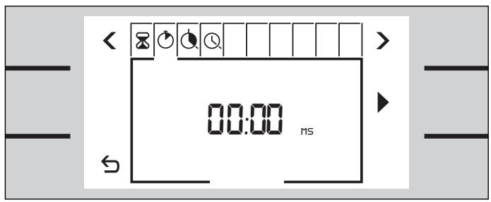 GAGGENAU BS 221-110 - Lancer le chronomètre - 1