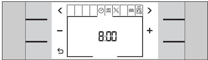 GAGGENAU BS 221-110 - Exemple : modifier l'affichage de veille - 4