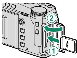 OSIAPN HYBRIDEX-PRO 3 NOIR - Insérez la carte mémoire. - 1